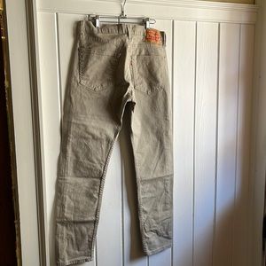 Levi’s khaki-colored Jeans